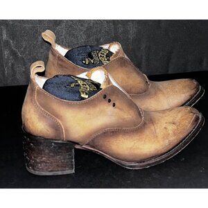 Freebird Brown Ankle Boots